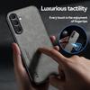 Funda For Samsung Galaxy M35 5G Case Leather Car Magnetic Holder Phone Case For Sumsung M35 M 35 SM-M356B Soft Frame Back Cover