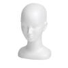 Манекен из пенополистирола белый косплей парик стойка головной свет дисплей голова манекен сборка тип белый/черный