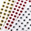 3mm 4mm 5mm 6mm Eyeball 100pcs/lot 3D Fish Eyes Fishing Lure Eyes Artificial Fish Eyes DIY Eyes