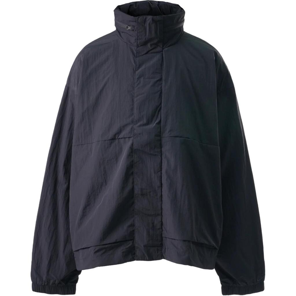 Nike Water-Resistant Sun-Proof Loose Fit Color Block Sports Jacket Men Jackets Black FZ0715-010