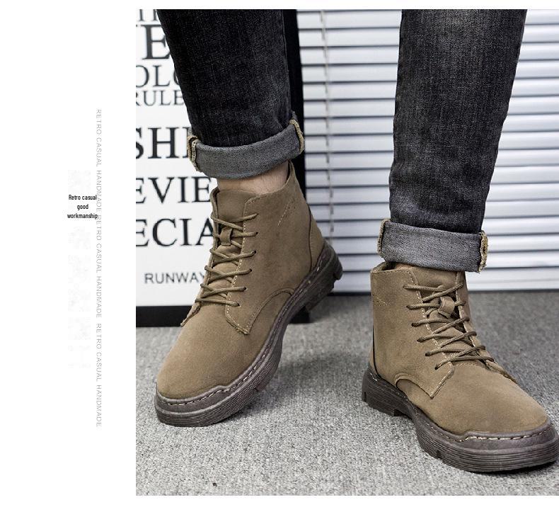 Мужские модные хлопковые спортивные ботинки