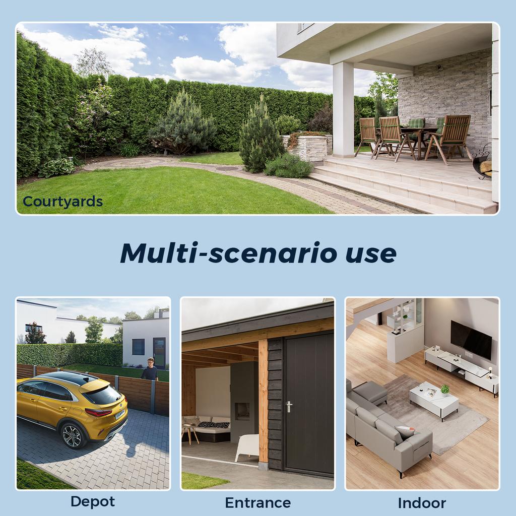 8MP/10MP WiFi PTZ IP-камера видеонаблюдения 5Ghz с двумя объективами, интерком в реальном времени, обнаружение человека, интеллектуальное оповещение, 4K-камеры наружного наблюдения