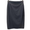 Gianni Versace Made In Italy Mini Length Wrap Skirt 40 Black Series Women Used