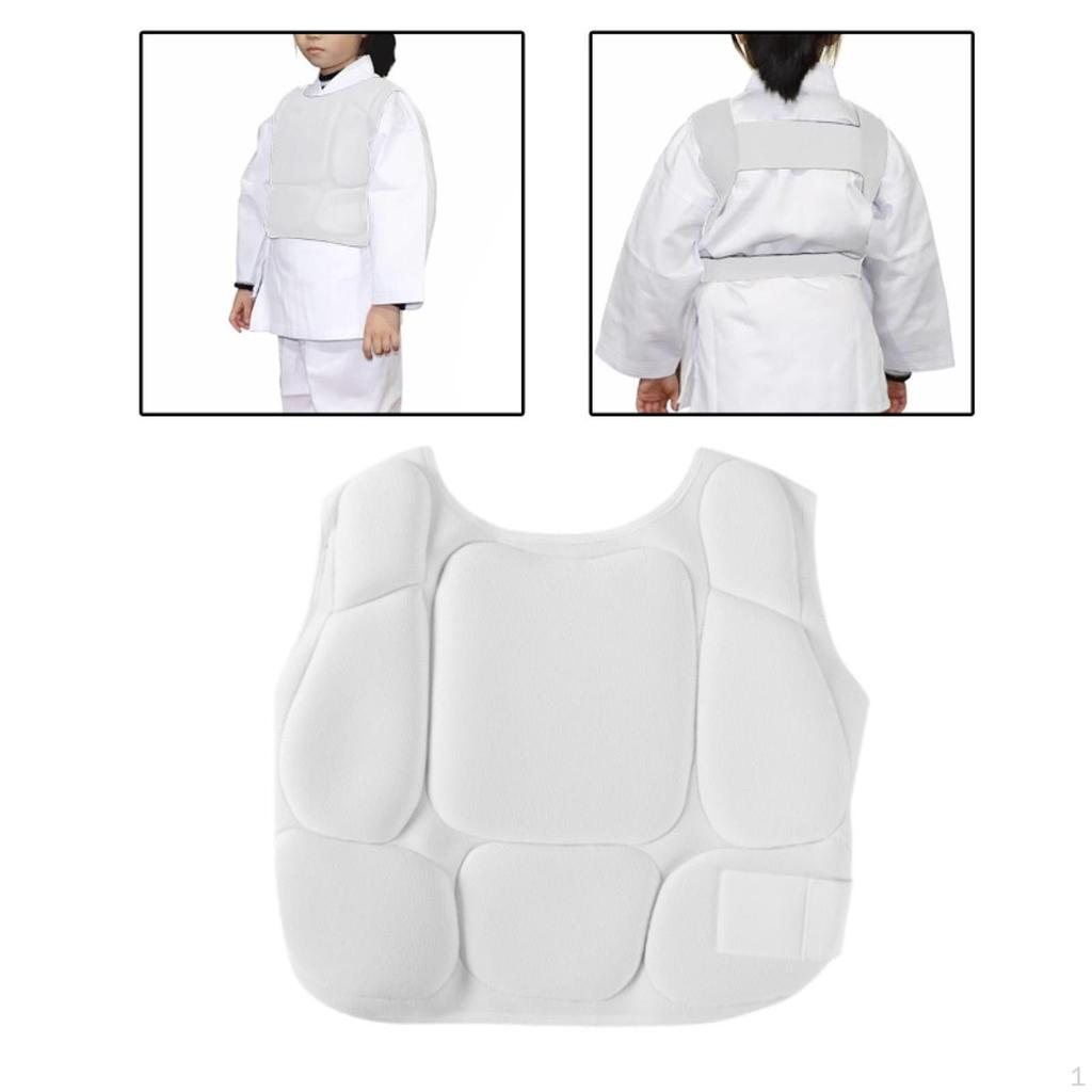 Karate Body Easy Wear Taekwondo Vest Rib for Muay Thai MMA Boxing Rugby