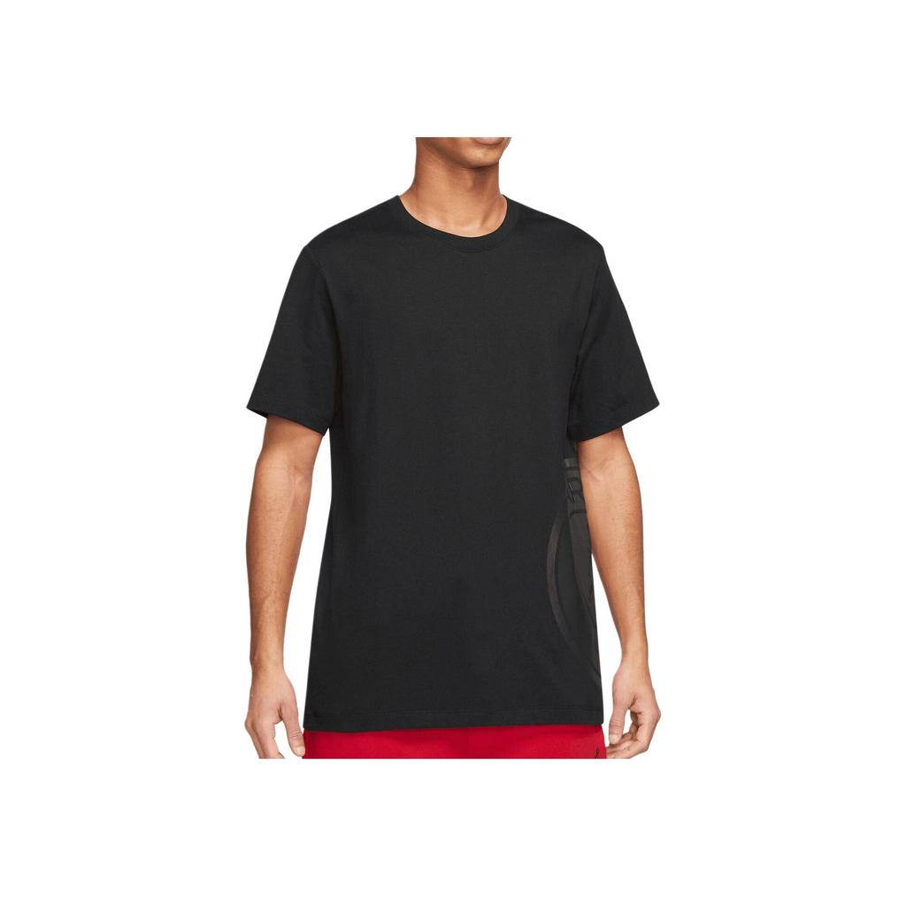 Jordan X Серия коллабораций PSG Футболка мужская с круглым вырезом, коротким рукавом, принтом логотипа с темным узором, однотонная, команда Пари Сен-Жермен DZ2917-010