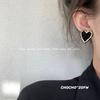 Набор каффа на ухо и серег-пусетов Spicy Girl: Нишевый холодный стиль для женщин, осень/зима 2023