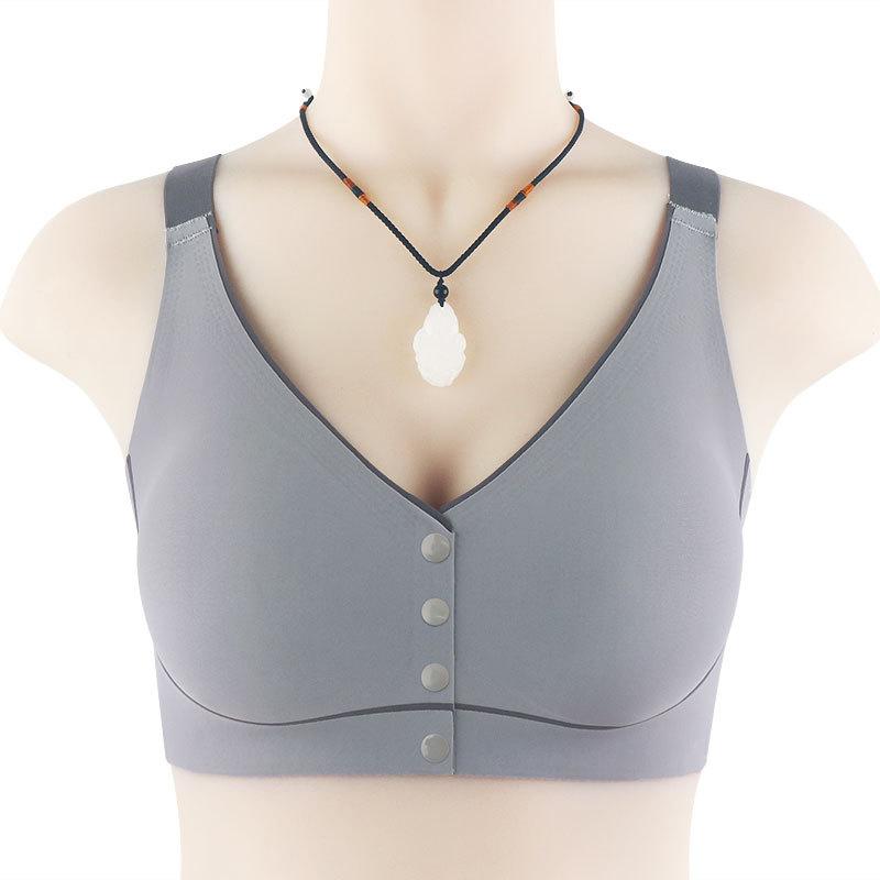 Новый стикер бесследный бюстгальтер с передней застежкой женский с усиленной нижней окружностью не скручивающийся чашка без косточек большого размера
