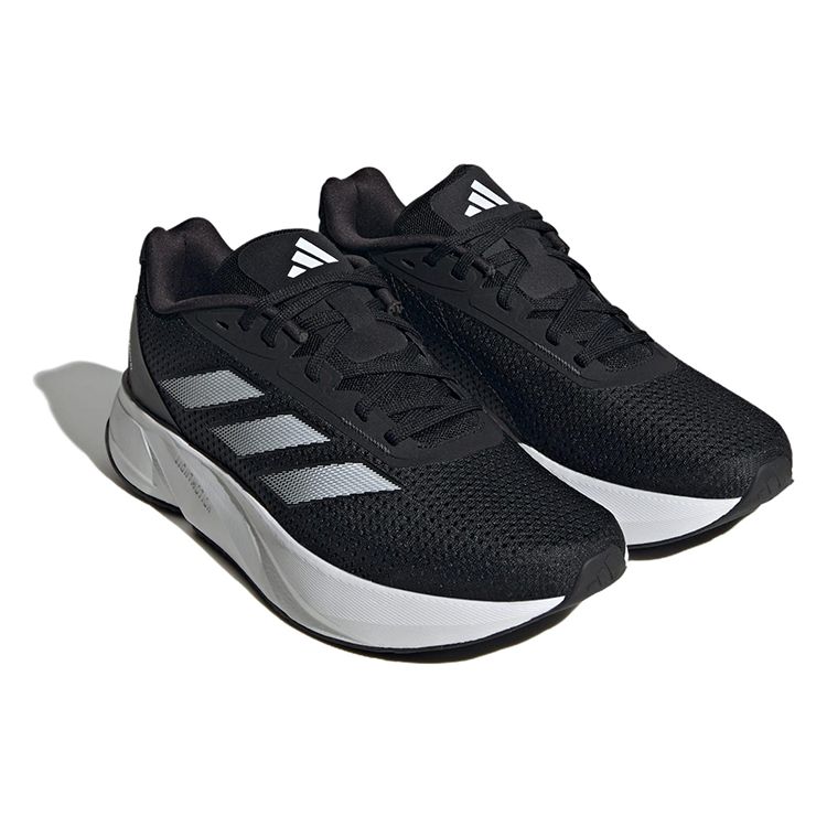 adidas Duramo SL черно-белые женские кроссовки Core-Black Cloud-White Carbon ID9853
