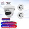 Умный дымовой извещатель и камера безопасности Hikvision, штепсель CN (адаптер в комплекте)