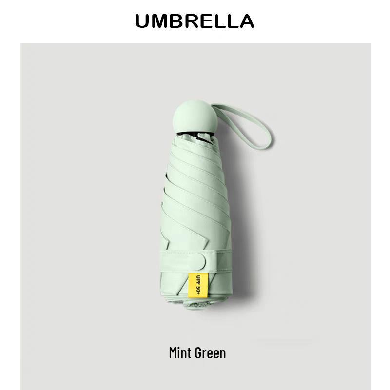 50% скидка на женский портативный солнцезащитный зонт - Защита от УФ-лучей, Ручное складывание, Зонт от дождя и солнца