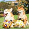 Pet Soccer Ball Interactive Football Dog Outdoor Training Balls Sporty Fetching Ball Durable Outside Dog  Bite-resistant Balls
