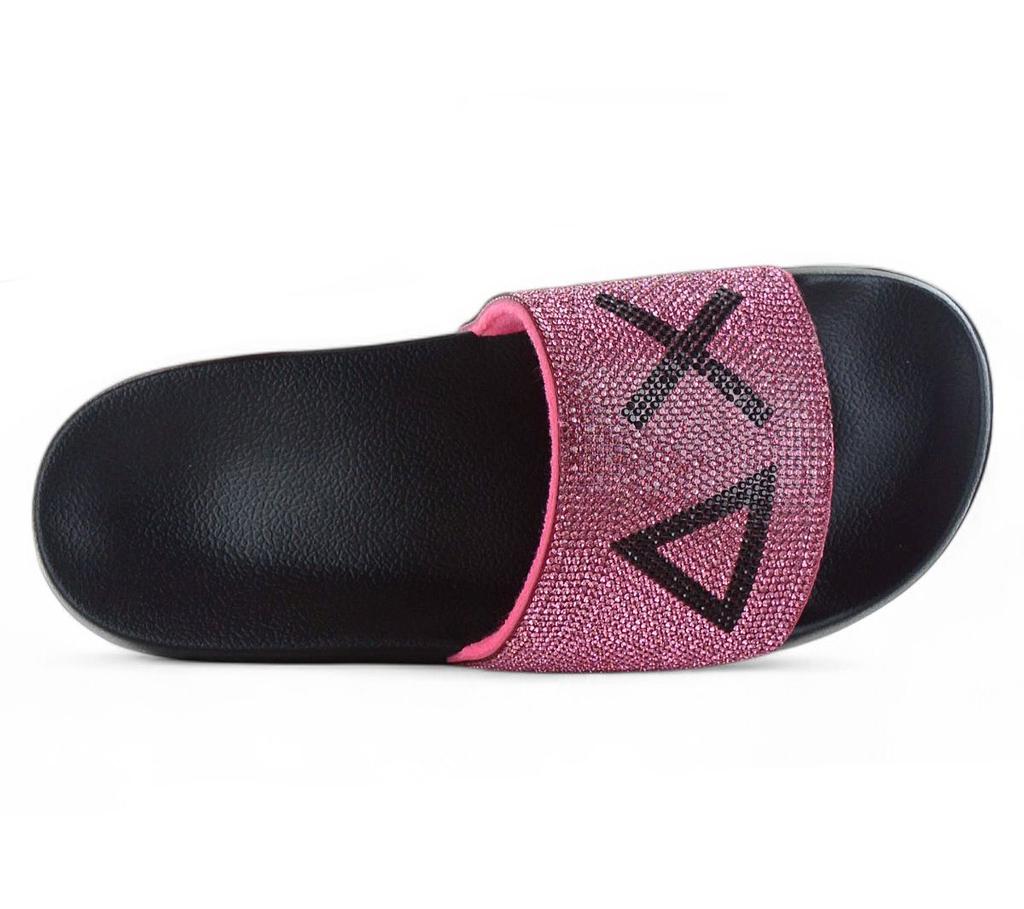 Sun68 Тапочки LOGO STRASS - женские сандалии мюли шлепанцы купальные сандалии X35205-1162 ОРИГИНАЛ