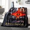1pc Lord of the Rings Two Towers Flannel Blanket Soft Warm Throw for Home, Office, Travel, All-Season Cozy Bedding Gift L1454