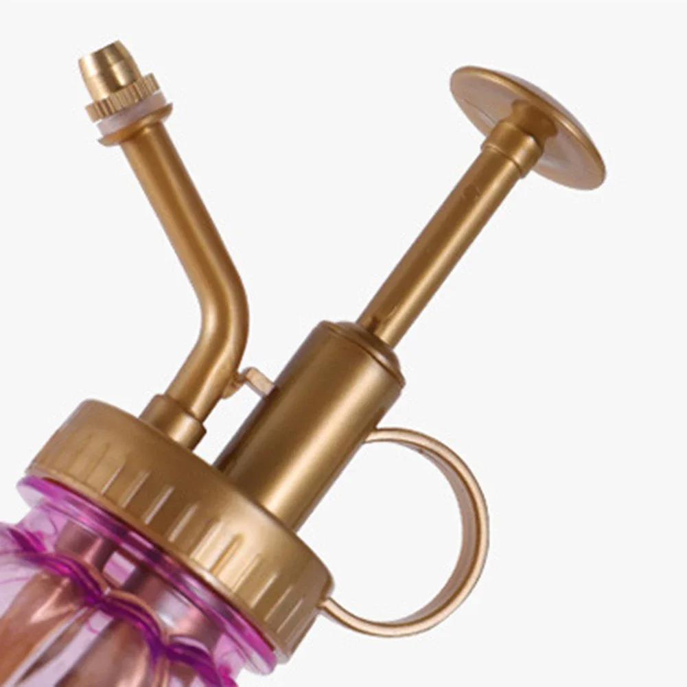 1 шт. Стеклянная бутылка-распылитель для полива, винтажная бронзовая пластиковая верхняя помпа для полива стеклянная бутылка-распылитель Plant Mister для домашних растений