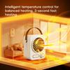 2025 New Home Portable Small Space Heater 1000W Quiet Energy Saving PTC Mini Energy Saving Heater