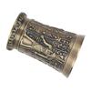 Brass Vintage Shot Glass Zinc Alloy Mini Cup Gift Egyptian Wine Glass  For Wedding Decoration