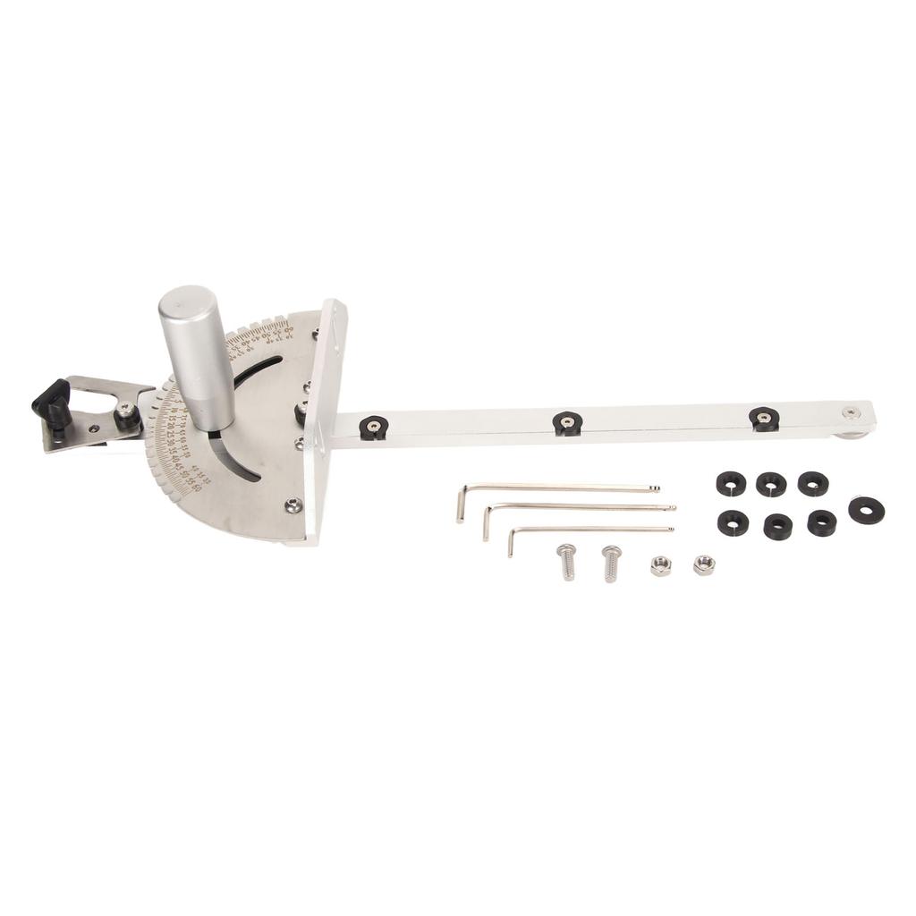 Стандартный угловой шаблон для настольной пилы, 27 упоров, алюминиевый угловой шаблон для настольной пилы, ленточная пила 