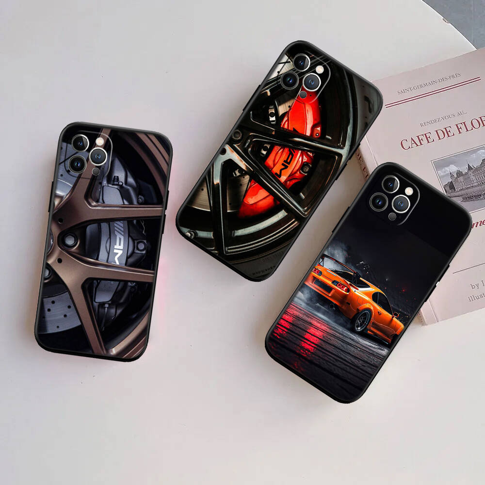 Super Car Wheel Calipers New Phone Case for Samsung S20 S21 S22 S23 S24 FE Ultra Plus Lite S21S A07 A17 A36 A37 A55 A57 F06 F16 M06 M16 M56
