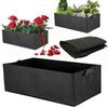 Rectangular Felt Planting Bag for Vegetables and Flowers, Ideal for Roofs and Balconies
