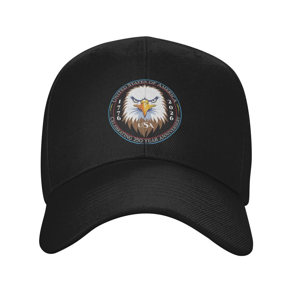 UnisexAmerica Year Anniversary Hat Trendy Snapback Cap Adjustable Casual Wear