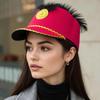 Dress Up Marching Band Hat Vintage Knight Drum Major Hat Doorman's Hat Uniform Hat  Festival Fancy