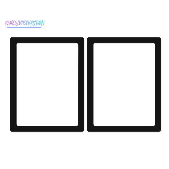 2 шт. Магнитная фоторамка-сильная гибкость, гибкая гладкая поверхность, магнитный держатель для фотографий, декор для холодильника, товары для дома