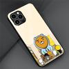 Милый стеклянный чехол Kakao Friends для Apple iPhone 14 13 Pro 11 12 7 8 Plus SE 2022 XR X XS Max 6 6S, закаленный чехол для телефона с рисунком
