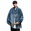Модный брендовый Rsize Ve Washed Retro Blue American O High Street Tooling Jacket Denim Jacket Men's Season Top