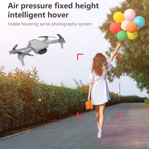 New E99PRO 4K FPV Mini Drone HD Camera RC Quadcopter Gravity Sensing Auto Follow Real-Time Transmission Mobile Control  Foldable