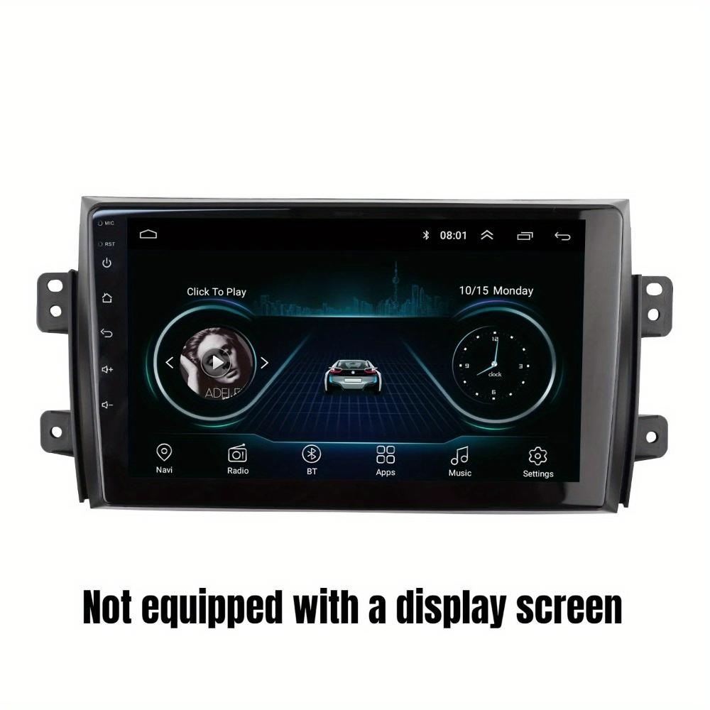 9inch Car Radio Fascia Frame Plastic Stereo DVD Player Surround Trim Panel for Suzuki SX4 for FIAT SEDICI Car Radio Accessories