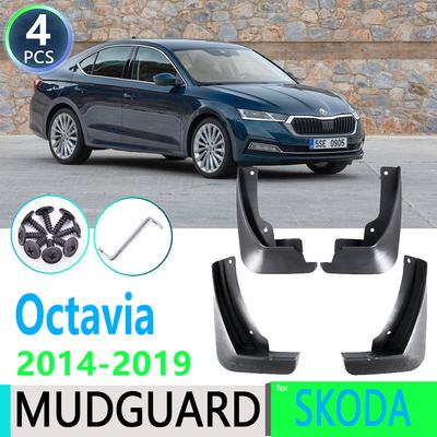 Брызговик для Skoda Octavia 3 Sedan MK3 A7 5E 2014 ~ автомобильное крыло, брызговики, брызговики, брызговики, автомобильные аксессуары