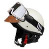 Retro Motorcycle Helmet Unisex Four Seasons Cruise Pedal Cap Helmet Motorbike Half Helmet Electric Vehicle Safety Hat 3C