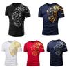 Tiger Muay Thai T-Shirt Kick Boxing 3D Print Graphic Men Women Unisex Short Sleeve Round Neck MMA Mix Martial Art Streetwear Casual