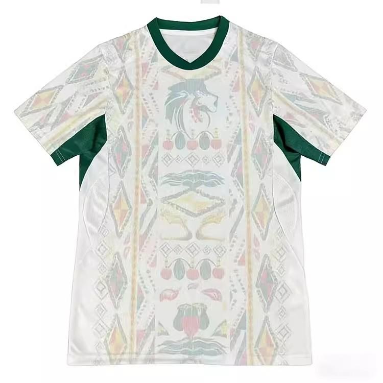 Africa Cup National Team Football Jersey Men'S Fans Thai Version High-Quality Jersey Star Print Breathable And Quick Drying