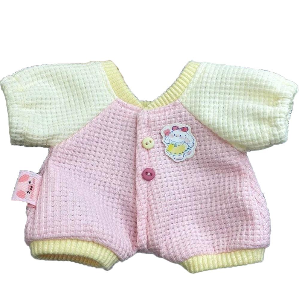 Rabbit Pattern 20cm Cotton Doll Clothes Jumpsuit Cotton Doll's Clothes Children's Gift