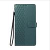 Plaid Leather Phone Case for iPhone 17 Pro Max Air 17E 16E 16 Plus 15 14 13 Mini 12 11 Buckle Card Holder Wallet Lanyard Cover