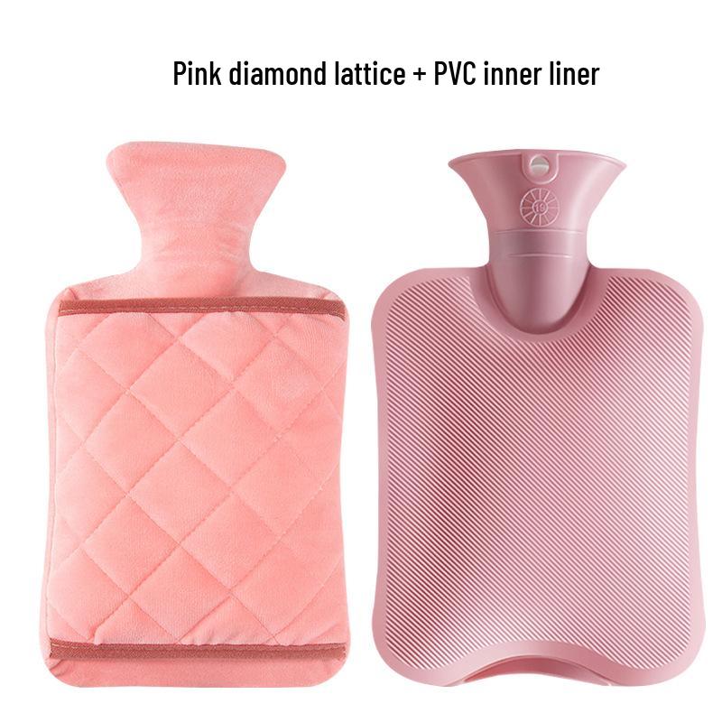 Утолченная вельветовая грелка с карманами для рук для тепла и противоожоговой тепловой терапии.