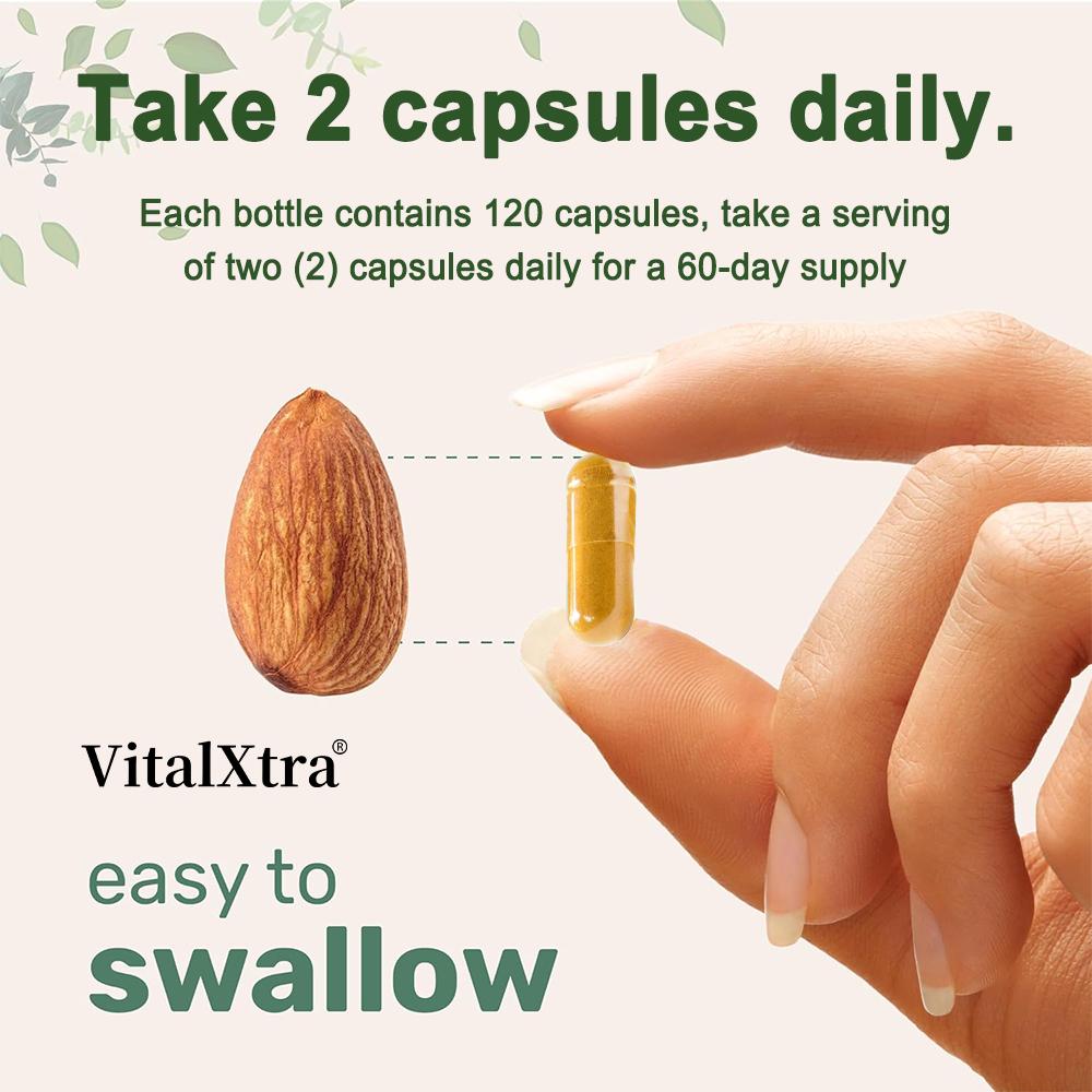 Turmeric Extract, Glutathione, Black Pepper Extract, Dietary Supplement, 120 Capsules