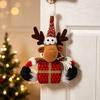 Hanging Style Christmas Hanging Ornament Creative Santa Claus Figurine New Gift Box Doll  Holiday