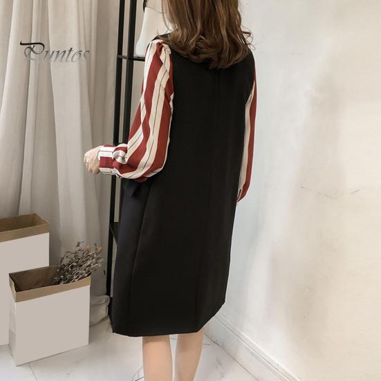 Осень-весна женский жилет с отложным воротником двубортный свободный без рукавов до колена карманы кардиган сплошной цвет повседневная одежда жилет пальто