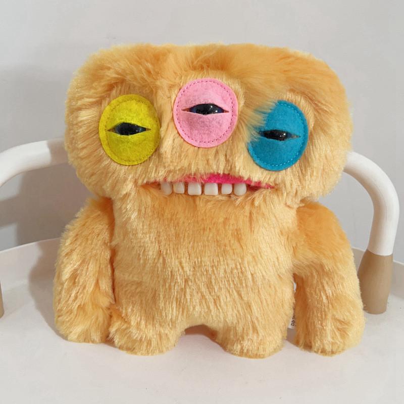 Colorful Fuggler Monster Stuffed Animal With Pp Cotton Filling For Kids Gift