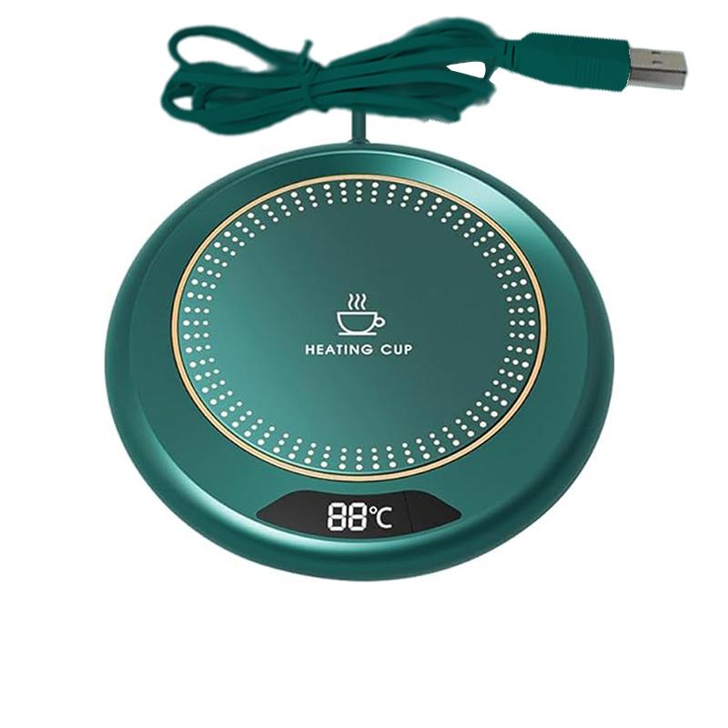 Coffee Mug Warmer Heated Coaster For Drinks Milk Tea Sandwiches Candles Smart Electric Beverage Warmer Desk Coffee Warmer