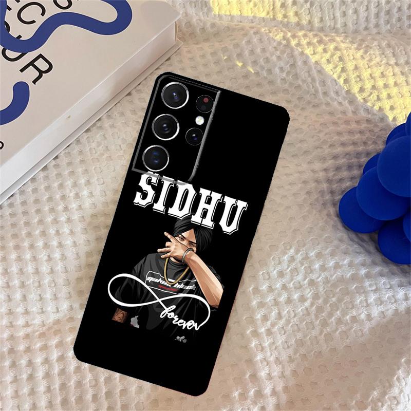Indian Rapper Sidhu Moose Wala Phone Case For Samsung Galaxy S25 S24 Ultra S9 S10 S20 S22 S21 Plus S23 FE Portector Cover