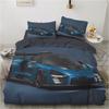 Racing Cars Fashion Scenery 3d Duvet Cover Dropshipping Modern Cool Sports Car for Children Teens Boys Bedroom Decoration Queen