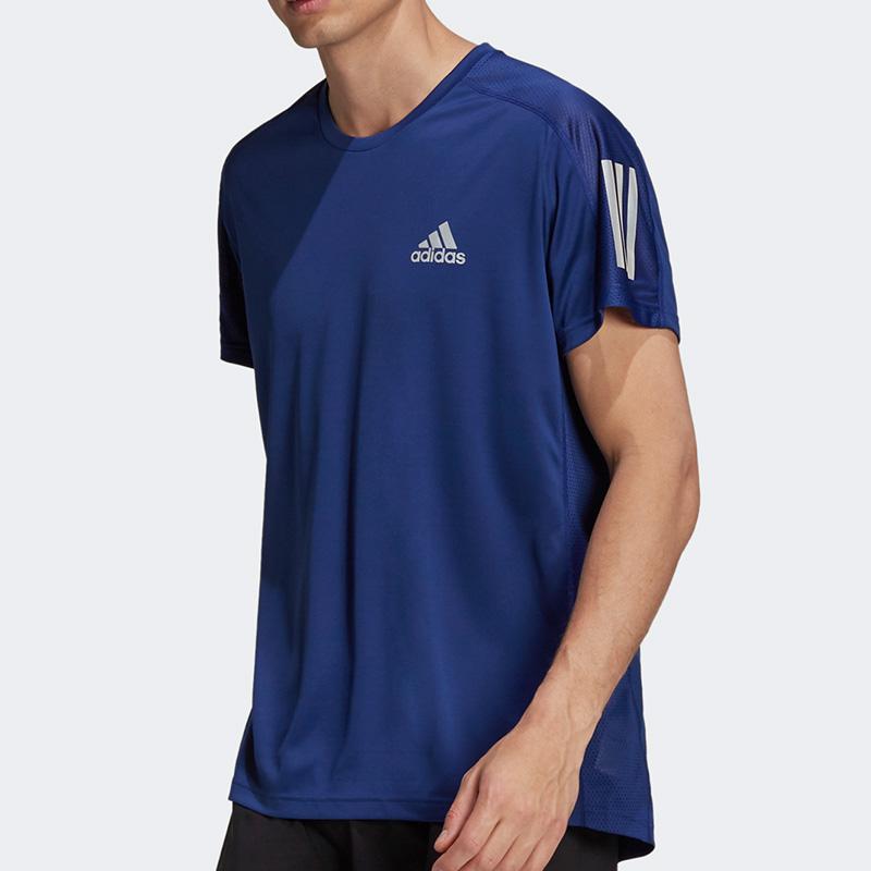 Adidas T Shirts Men's Crew Neck Moderate Straight Fit H34494