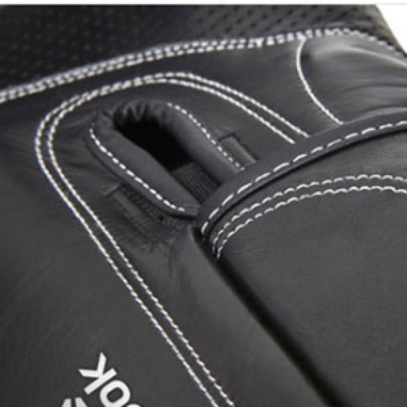 Reebok Галерея Reebok Combat Кожаные тренировочные боксерские перчатки Белые