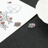 Мультяшные серьги Sanrio Hello Kitty Модные милые сережки-гвоздики с котенком Китти для женщин и девочек Аксессуары для украшений Подарки