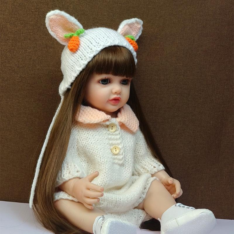 22 Inch Fantasy Toddler Reborn Doll Betty 55cm Silicone Full Body Waterproof Newborn Babies Doll Lifelike Baby Toy Dolls for Girls Kid Holiday Present
