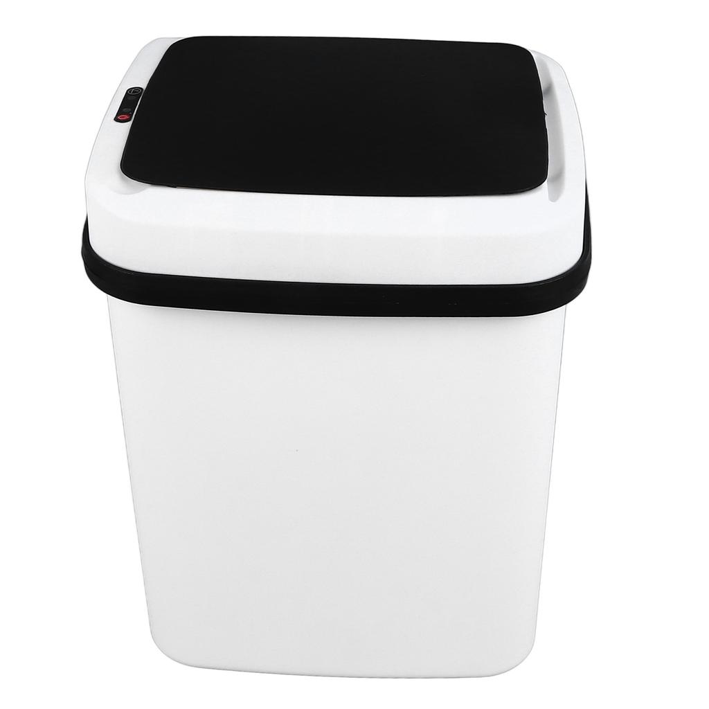 Умный мусорный бак большой емкости со светодиодной подсветкой, автоматический датчик движения, мусорное ведро с кнопкой для домашнего использования