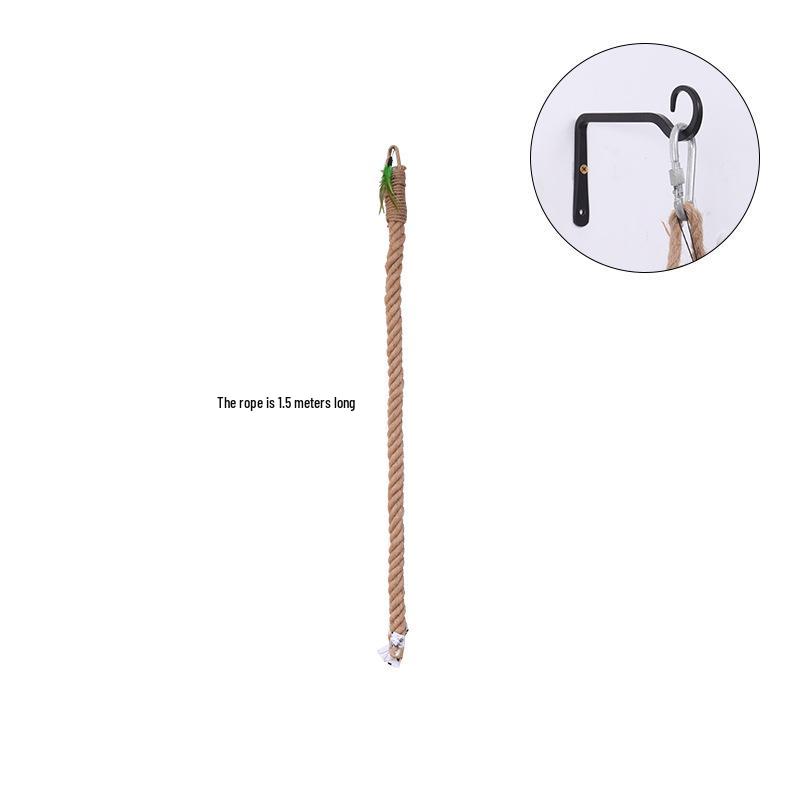 Всесезонное износостойкое дерево для кошек с утолщенным сизалевым канатом и когтеточкой